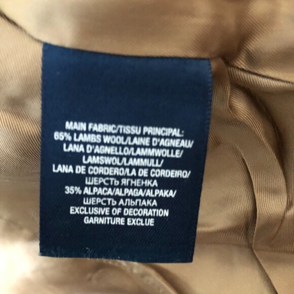 Ralph Lauren (Blue Label) Italy Wool-Alpaca Tweed Jacket - Heritage Field Style - Picture 7 of 12